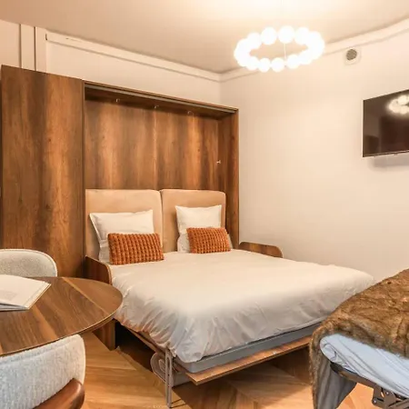 Apartment Stylish With A/c For 3 Guests • Near Metro Paris